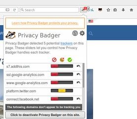 Privacy Badger Добавить Onfirefox