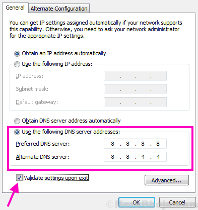 Dns Err Network cambió Chrome