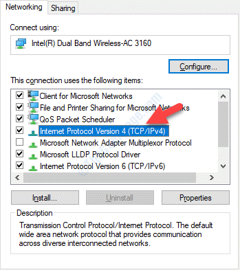 Propiedades de Wifi Protocolo de Internet en red Versión 4 (tcp Ipv4)