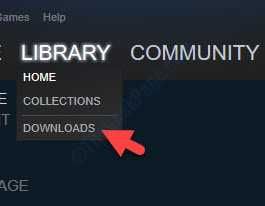 Descargas de la biblioteca de Steam