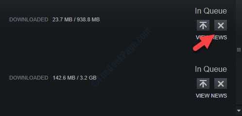 Descargar Descargar Cola Haga clic en Cruz para quitar