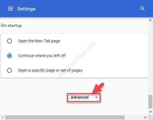 Configuración avanzada de Chrome