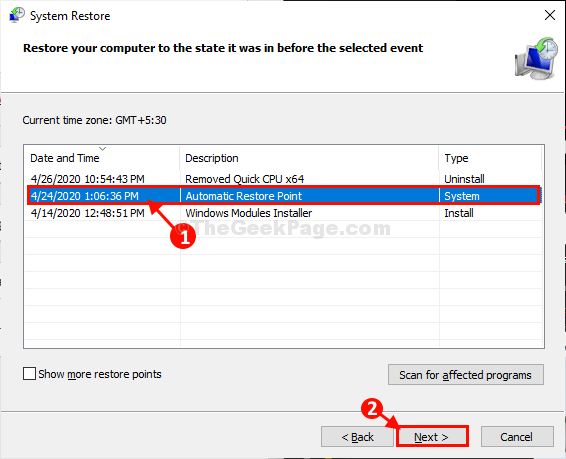 Sysytem Restore New