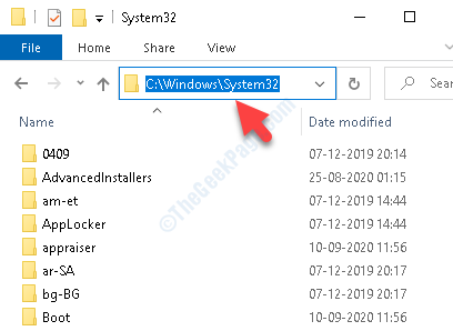 DLL-Datei kopieren Win + E File Explorer Navigieren Sie zum System32-Ordner