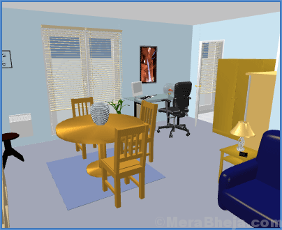 Sweet Home 3d Návrh interiéru