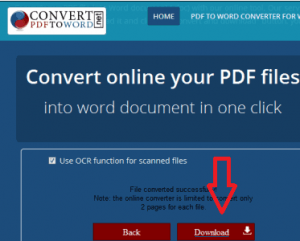 convertir PDF a Word