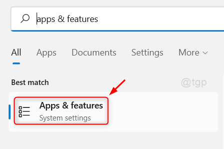 Odprite aplikacije in funkcije Win11