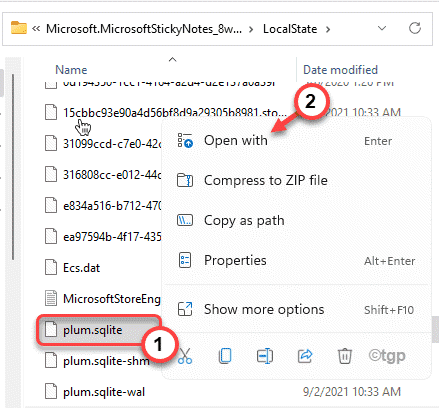 Ameixa Sqlite Aberta Com Min