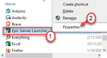 Epic Games Rekvisita Min