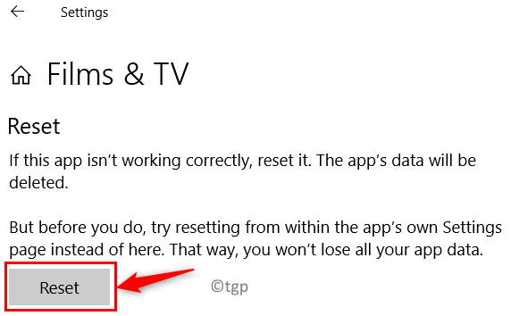Films Tv Réinitialiser App Min