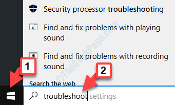 Desktop Start Search Rješavanje problema