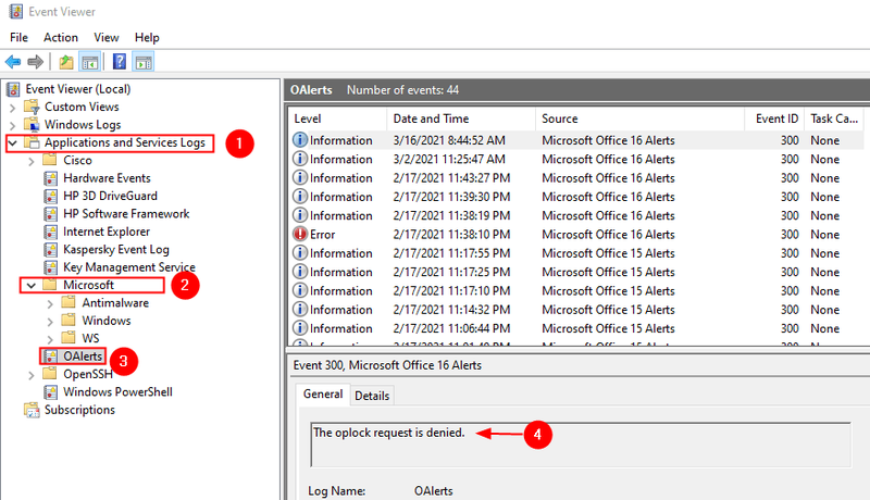 การอ่าน officealerts