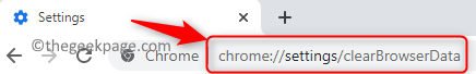 Chrome-instellingen Browsergegevens wissen Min
