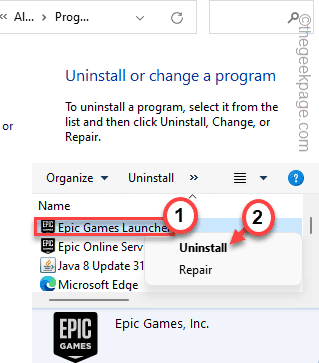 Epic Games Launcher Uninstall Min