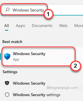 Windows biztonsági min