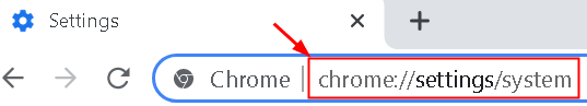Chrome 설정 시스템 최소