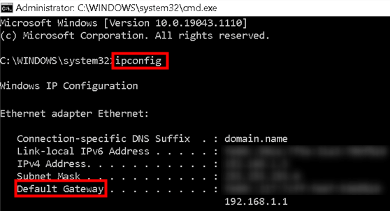 Cmd Ipconfig 최소