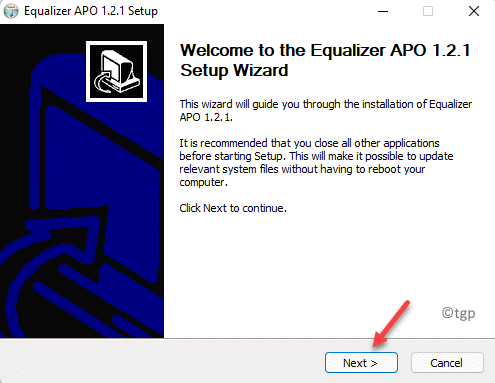 Ecualizador Apo Asistente de configuración Siguiente minuto