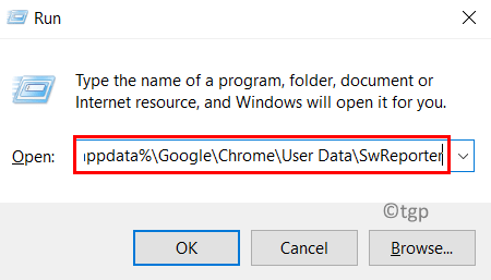 Kør Localappdata Chrome Userdata Swreporter Min