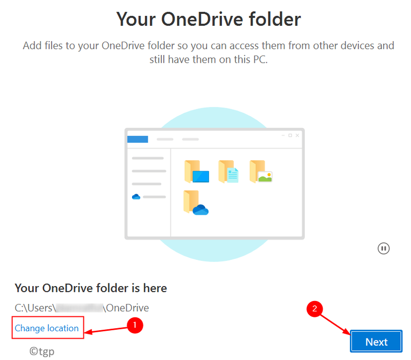 Onedrive 更改文件夹位置最小值