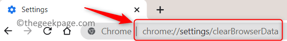 Google iestatījumi Notīrīt pārlūkprogrammas datu adreses joslu Min