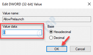 Bewerk Dword (32 Bit) Waarde Waarde Data 0 Ok