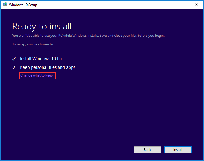 Windows 10 미디어 생성 도구 8
