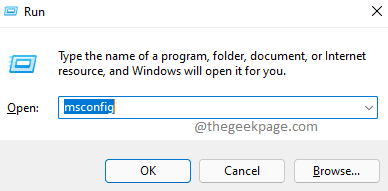 9 运行 Msconfig 优化