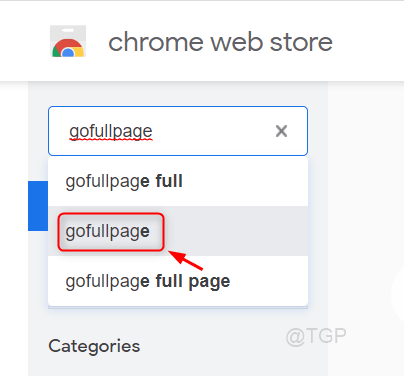 Búsqueda Gofullpage Extensión Chrome Min