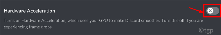 Discord Sluk for hardwareacceleration Min