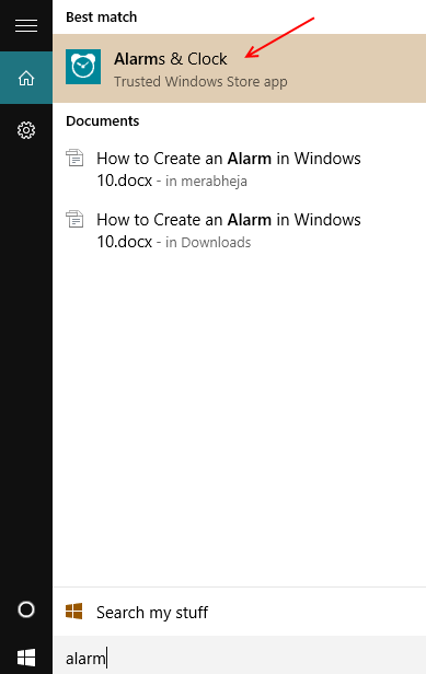 设置-警报-windows-10