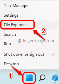 E 1 Iniciar Explorador de archivos optimizado