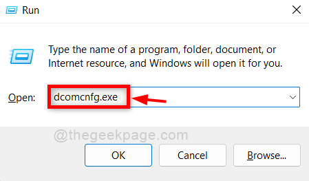 Futtassa a Dcomcnfg 11zon programot