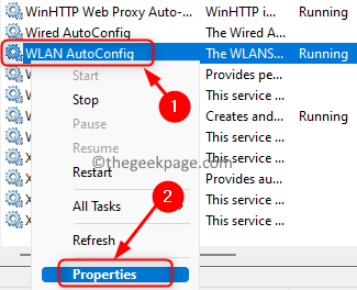 Propiedades mínimas del servicio Wlanautoconfig