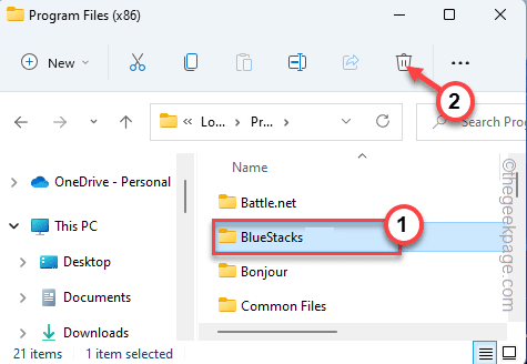 Bluestacks Eliminar mínimo