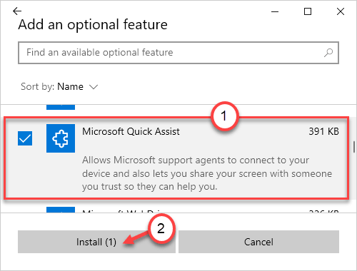 Rýchla inštalácia Microsoft min