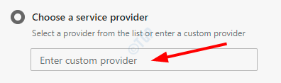 Details aangepaste server