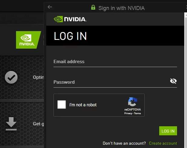 Connectez-vous avec Nvidia Experience Min