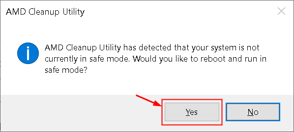 Amd Cleanup Exécuter en mode sans échec Min