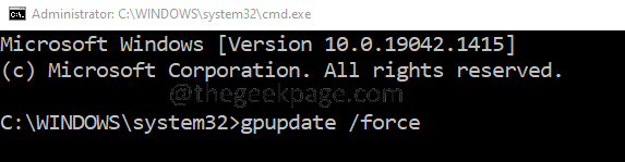 Gpupdate spēks