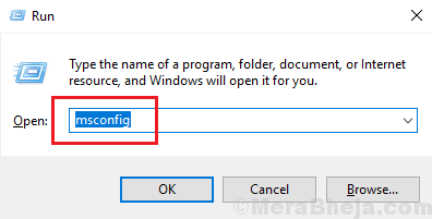 Msconfig