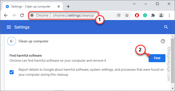Varnostno kopiranje nastavitev za Chrome Min