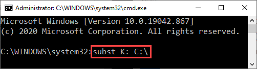 Subst K C Min