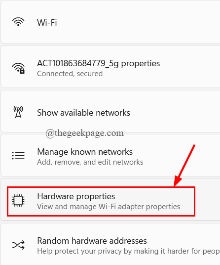 Propiedades de hardware mín.