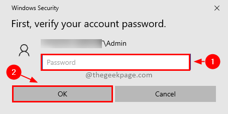 Mínimo de seguridad de Windows
