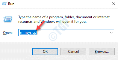 Komut Mmsys.cpl Enter
