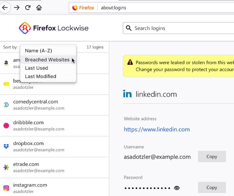 Firefox Lockwise