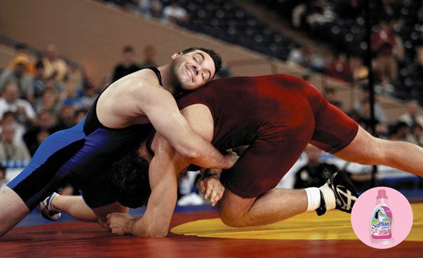 Wrestling-Werbung