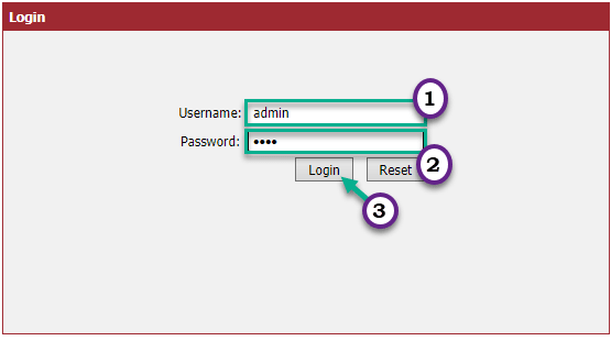 Admin Inloggning Min