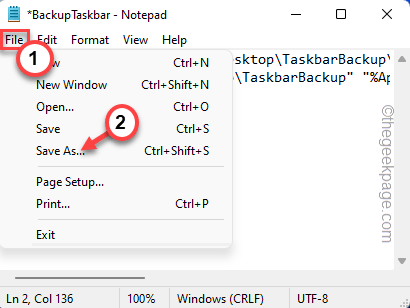 Guardar como Restaurar Script Min